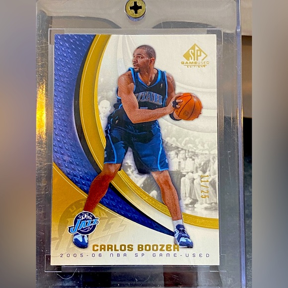 Carlos Bozzer SSP /25 2005 SP Game Used Edition - Picture 1 of 7